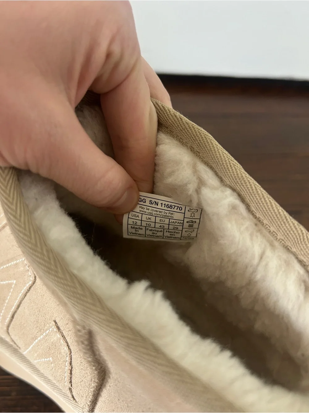 UGG Women's Ultra Mini New Heights Sunwave boots size 12
